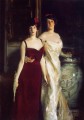Ena et Betty Filles d’Asher et Mme Wertheimer portrait John Singer Sargent